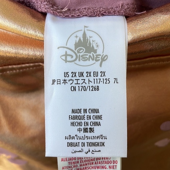 Disney Rose Gold EARidescent Mickey-Silhouette Print Leggings - Picture 5 of 9